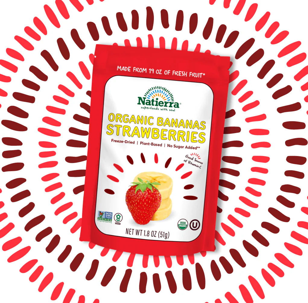 Natierra Organic Bananas & Strawberries