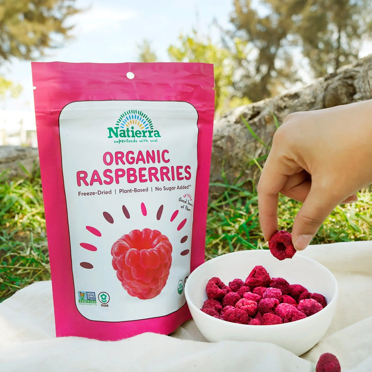 Natierra Organic Raspberries