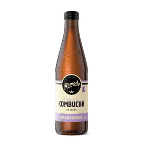 Remedy Organic Kombucha Passionfruit 330ml - Klouds