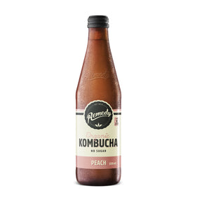 Remedy Organic Kombucha Peach Drink 330 ml - Klouds