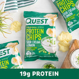 QUEST SOUR CREAM & ONION ORIGINAL STYLE PROTEIN CHIPS