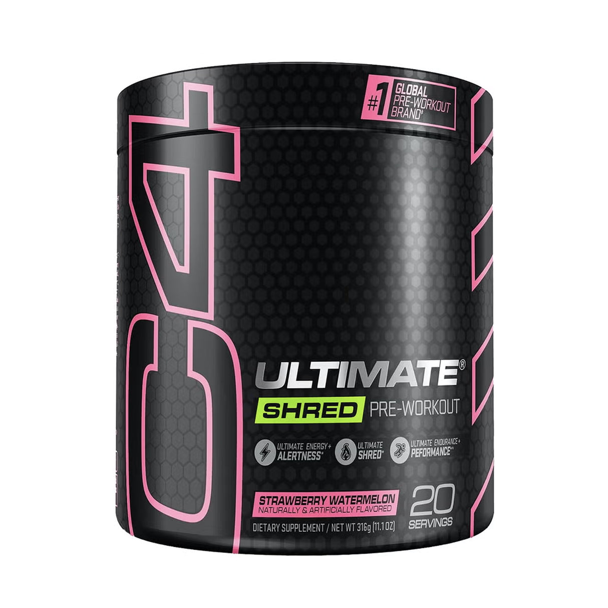 Cellucor C4 Ultimate Shred Pre-Workout Powder - Strawberry Watermelon (316 G)