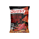 QUEST HOT & SPICY TORTILLA STYLE PROTEIN CHIPS