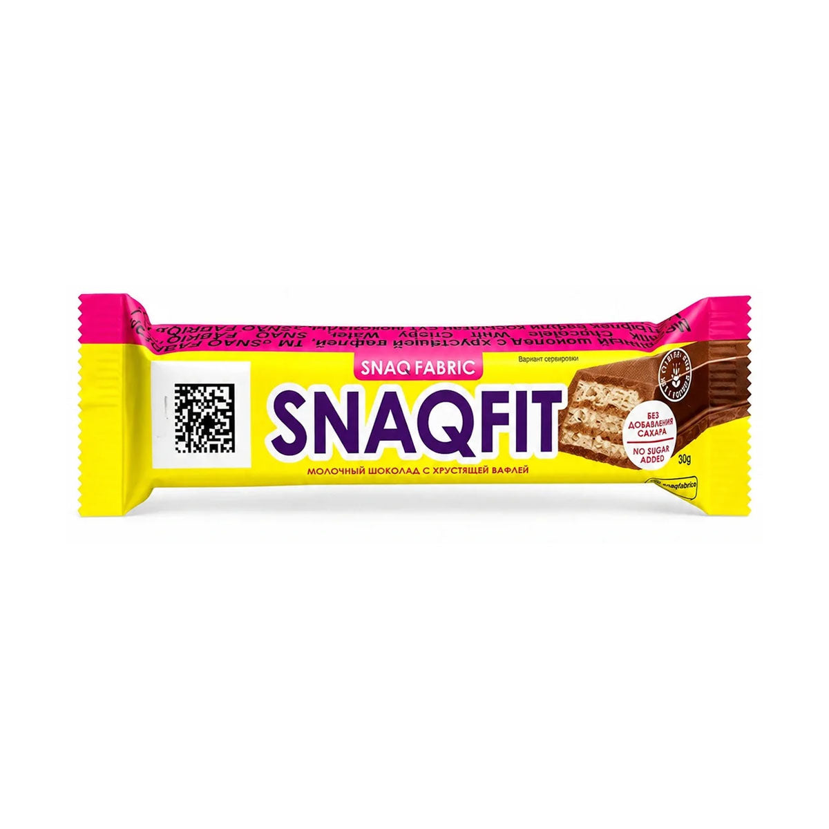 Snaq Fabriq Snaqfit Milk Chocolate with Crispy wafer 30g