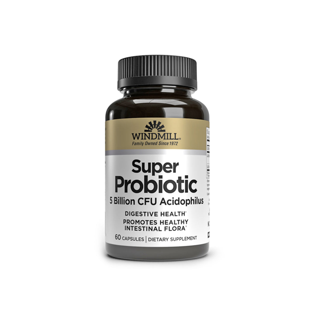 Windmill® Super Probiotic - 5 Billion CFU 60 Capsules