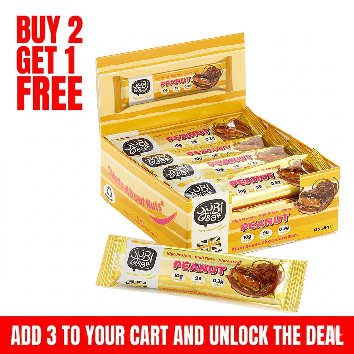 Yubi Bar Protein Bar 35g